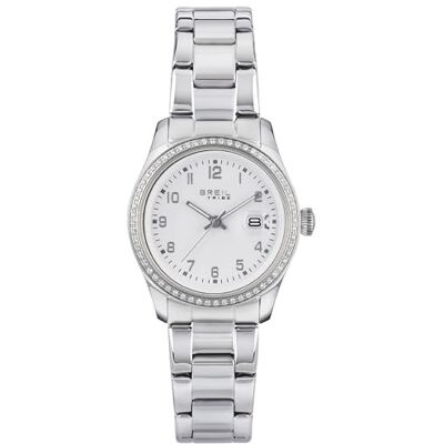 Breil Orologio DONNA CLASSIC ELEGANCE quadrante MONO-COLORE BIANCO movimento SOLO TEMPO 3 LANCETTE QUARZO e BRACCIALE ACCIAIO ARGENTO Breil Orologio DONNA CLASSIC ELEGANCE quadrante MONO-COLORE BIANCO movimento SOLO TEMPO 3 LANCETTE QUARZO e BRACCIALE ACCIAIO ARGENTO