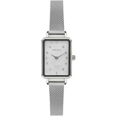 Carlheim Orologio Analogico al Quarzo Giapponese Donna con Cinturino in Acciaio Inossidabile Carlheim Orologio Analogico al Quarzo Giapponese Donna con Cinturino in Acciaio Inossidabile