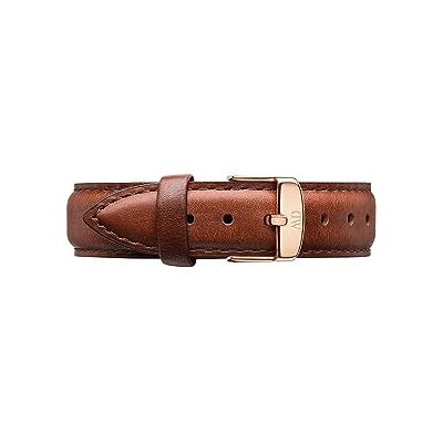 Daniel Wellington Classic St Mawes, Brown/Rose Gold Watch Strap, 18mm, Leather, for Women and Men Daniel Wellington Classic St Mawes, Brown/Rose Gold Watch Strap, 18mm, Leather, for Women and Men