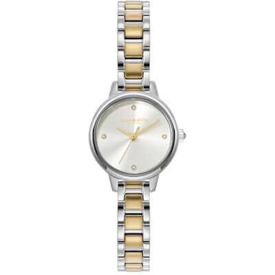 Burton Orologio con Movimento al Quarzo a Tre Lancette da Donna Collezione MINI CLASSIC con Bracciale in Acciaio Inossidabile – Disponibile in Dorato, Bicolore o Oro Rosa Burton Orologio con Movimento al Quarzo a Tre Lancette da Donna Collezione MINI CLASSIC con Bracciale in Acciaio Inossidabile – Disponibile in Dorato, Bicolore o Oro Rosa