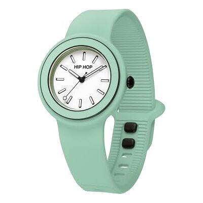 Hip Hop , Orologio Hero.DOT Bezel, Orologio Donna, Quadrante Sketch con Indici Luminosi, Cinturino in Silicone Eco-Friendly, Cassa 34 mm, Resistente all'Acqua Hip Hop , Orologio Hero.DOT Bezel, Orologio Donna, Quadrante Sketch con Indici Luminosi, Cinturino in Silicone Eco-Friendly, Cassa 34 mm, Resistente all'Acqua
