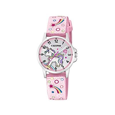 Calypso Orologio Bambina Analogico in Gomma Rosa Calypso Orologio Bambina Analogico in Gomma Rosa