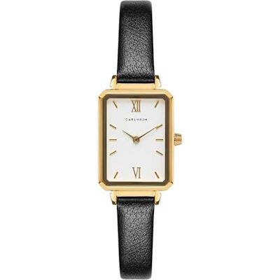 Carlheim Orologio Analogico al Quarzo Giapponese da Donna con Cinturino in Pelle Carlheim Orologio Analogico al Quarzo Giapponese da Donna con Cinturino in Pelle
