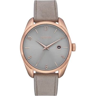 NIXON Orologio Analogueico al Quarzo Unisex-Adulto con Cinturino in Pelle NIXON Orologio Analogueico al Quarzo Unisex-Adulto con Cinturino in Pelle
