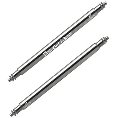 masar Premium Ø 1,0mm / 1,2mm / 1,3mm – Barre a Molla, Perni per Cinturino Orologio/Spring Bar Pi for Watch Strap – (Dimensione = Larghezza Anse) – Acciaio Inossidabile 316L – 2 Pcs masar Premium Ø 1,0mm / 1,2mm / 1,3mm – Barre a Molla, Perni per Cinturino Orologio/Spring Bar Pi for Watch Strap – (Dimensione = Larghezza Anse) – Acciaio Inossidabile 316L – 2 Pcs