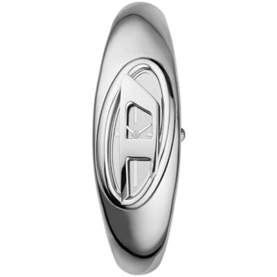 Diesel Orologio analogico al quarzo da donna con cinturino in acciaio inox , argento, Classico Diesel Orologio analogico al quarzo da donna con cinturino in acciaio inox , argento, Classico