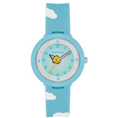 Armitron Orologio sportivo da polso per bambini, con cinturino in silicone con motivo, facile da leggere, 27/1006, Blu Armitron Orologio sportivo da polso per bambini, con cinturino in silicone con motivo, facile da leggere, 27/1006, Blu