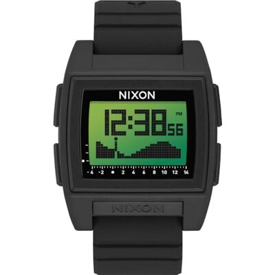 NIXON Orologio sportivo , Nero, cinghia NIXON Orologio sportivo , Nero, cinghia
