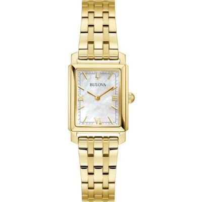Bulova Orologio Analogico al Quarzo Donna con Cinturino in Acciaio Inossidabile Bulova Orologio Analogico al Quarzo Donna con Cinturino in Acciaio Inossidabile