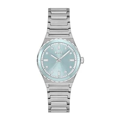 Boss Orologio con Movimento al Quarzo a Tre Lancette da Donna Collezione CANDOR LADIES SPORT con Cinturino in Acciaio Inossidabile Argentato, , Light Blue Boss Orologio con Movimento al Quarzo a Tre Lancette da Donna Collezione CANDOR LADIES SPORT con Cinturino in Acciaio Inossidabile Argentato, , Light Blue