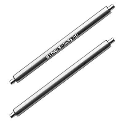masar Premium Ø 1,0mm / 1,2mm / 1,3mm – Barre a Molla, Perni per Cinturino Orologio/Spring Bar Pi for Watch Strap – (Dimensione = Larghezza Anse) – Acciaio Inossidabile 316L – 2 Pcs masar Premium Ø 1,0mm / 1,2mm / 1,3mm – Barre a Molla, Perni per Cinturino Orologio/Spring Bar Pi for Watch Strap – (Dimensione = Larghezza Anse) – Acciaio Inossidabile 316L – 2 Pcs