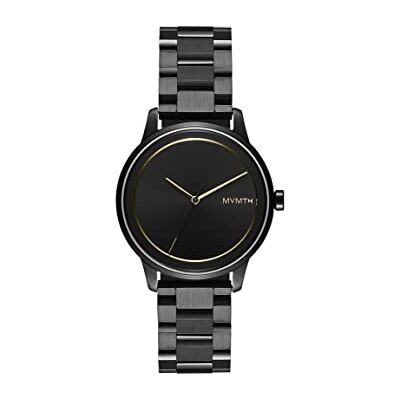 MVMT Orologio Analogico al Quarzo Unisex con cinturino in acciaio inossidabile Nero MVMT Orologio Analogico al Quarzo Unisex con cinturino in acciaio inossidabile Nero