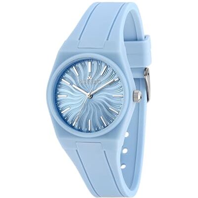 Morellato Orologio Donna, Solo tempo, Analogico, 34 mm, Collezione VIVACE, Silicone, Motivo a Onde Morellato Orologio Donna, Solo tempo, Analogico, 34 mm, Collezione VIVACE, Silicone, Motivo a Onde