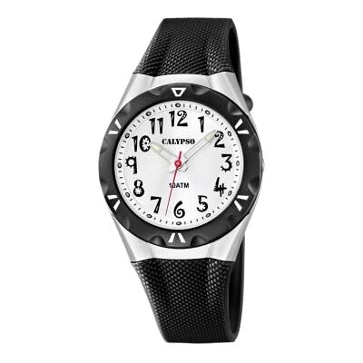 CALYPSO Orologio Uomo Analogico in Gomma Nero CALYPSO Orologio Uomo Analogico in Gomma Nero