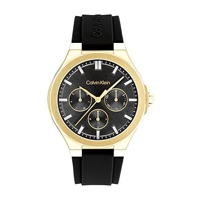 Calvin Klein Orologio Analogico Multifunzione al Quarzo da Donna Collezione VIBRANCY Disponibile con Cinturino in Acciaio Inossidabile o in Silicone Calvin Klein Orologio Analogico Multifunzione al Quarzo da Donna Collezione VIBRANCY Disponibile con Cinturino in Acciaio Inossidabile o in Silicone