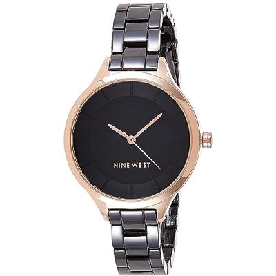 Nine West Orologio da polso da donna, NW/2225, Grigio Nine West Orologio da polso da donna, NW/2225, Grigio