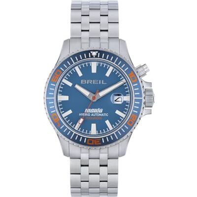 Breil , Collezione Manta P.R.O., Orologio Uomo, Cronografo Uomo in Acciaio, Movimento al Quarzo, Chiusura Diver Regolabile 14-21 cm, Fino a 6 Mesi di Carica, Resistente all'Acqua, Silver-Blu-Rosso Breil , Collezione Manta P.R.O., Orologio Uomo, Cronografo Uomo in Acciaio, Movimento al Quarzo, Chiusura Diver Regolabile 14-21 cm, Fino a 6 Mesi di Carica, Resistente all'Acqua, Silver-Blu-Rosso