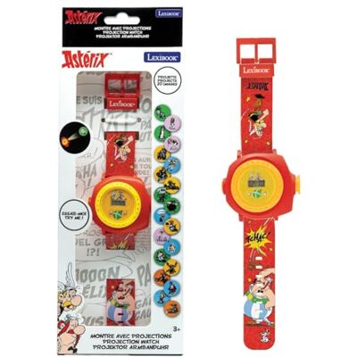 Lexibook , Astérix & Obélix, Orologio da Polso Regolabile con Schermo Digitale e 20 proiezioni dell'universo di Astérix, per Bambini, Lexibook , Astérix & Obélix, Orologio da Polso Regolabile con Schermo Digitale e 20 proiezioni dell'universo di Astérix, per Bambini,