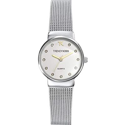Kiss Orologio da polso donna, metallo, colore: grigio Kiss Orologio da polso donna, metallo, colore: grigio