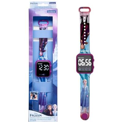 Lexibook , Frozen, Orologio Digitale, Display 12 o 24 Ore, Blu/Viola, Lexibook , Frozen, Orologio Digitale, Display 12 o 24 Ore, Blu/Viola,