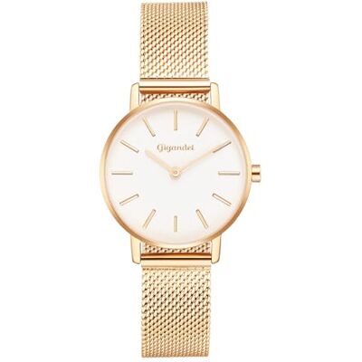 Gigandet Orologio Analogico al Quarzo Giapponese Donna con Cinturino in Acciaio Inossidabile Gigandet Orologio Analogico al Quarzo Giapponese Donna con Cinturino in Acciaio Inossidabile