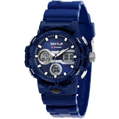 Sector Orologio Donna, Digitale, Cinturino in Plastica, Cassa 43 mm, Collezione EX-46, Regalo Donna R3251242501 Sector Orologio Donna, Digitale, Cinturino in Plastica, Cassa 43 mm, Collezione EX-46, Regalo Donna R3251242501