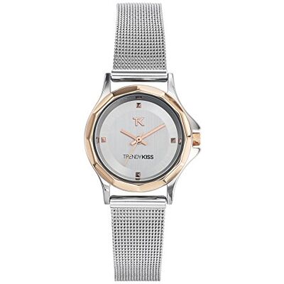 Kiss Orologio da polso donna, metallo, colore: grigio Kiss Orologio da polso donna, metallo, colore: grigio
