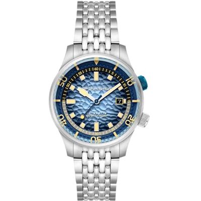 Spinnaker Bradner SP-5062 Orologio automatico da uomo con cinturino in acciaio inox massiccio, 42 mm Spinnaker Bradner SP-5062 Orologio automatico da uomo con cinturino in acciaio inox massiccio, 42 mm