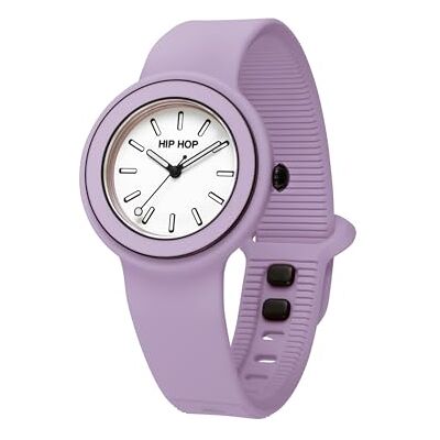 Hip Hop , Orologio Hero.DOT Bezel, Orologio Donna, Quadrante Sketch con Indici Luminosi, Cinturino in Silicone Eco-Friendly, Cassa 34 mm, Resistente all'Acqua Hip Hop , Orologio Hero.DOT Bezel, Orologio Donna, Quadrante Sketch con Indici Luminosi, Cinturino in Silicone Eco-Friendly, Cassa 34 mm, Resistente all'Acqua