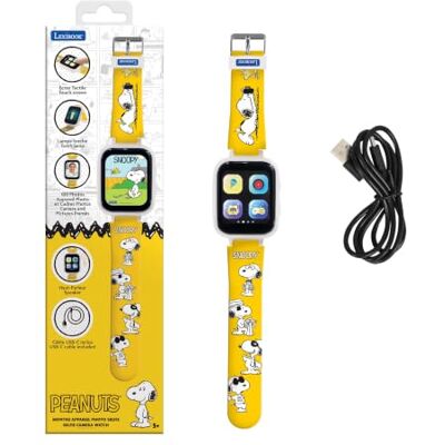 Lexibook , Peanuts, Orologio con Fotocamera Giochi MP3 Giallo, Lexibook , Peanuts, Orologio con Fotocamera Giochi MP3 Giallo,