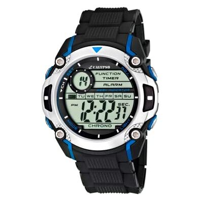 CALYPSO Orologio Digitale Uomo in Gomma Nero CALYPSO Orologio Digitale Uomo in Gomma Nero