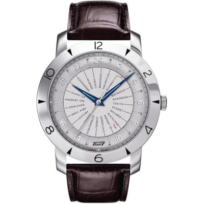 Tissot Automatic Watch , marrone, cinghia Tissot Automatic Watch , marrone, cinghia