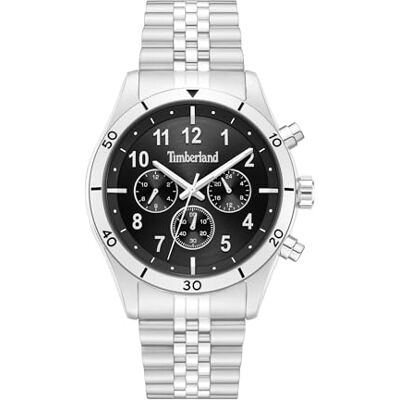 Timberland Orologio Ashmont Quartz movimento dell'orologio Larghezza della cassa: 44 mm Acciaio inossidabile Black Silver 5 ATM Timberland Orologio Ashmont Quartz movimento dell'orologio Larghezza della cassa: 44 mm Acciaio inossidabile Black Silver 5 ATM