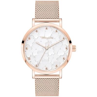 Tamaris Orologio Da Donna Orologio Da Polso Per Donne Analogico 38Mm, Con Cinturino Mesh O Cinturino In Pelle E Blumenmotiv, 3 Atm Impermeabile Tamaris Orologio Da Donna Orologio Da Polso Per Donne Analogico 38Mm, Con Cinturino Mesh O Cinturino In Pelle E Blumenmotiv, 3 Atm Impermeabile