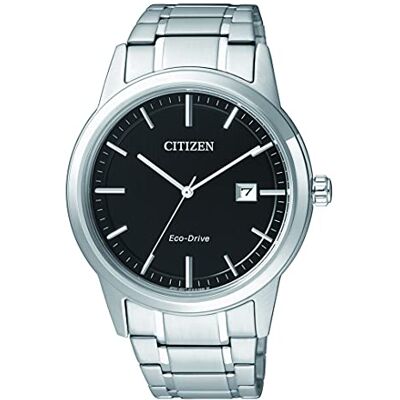 Citizen Orologio da uomo XL, analogico, al quarzo, in acciaio inox Citizen Orologio da uomo XL, analogico, al quarzo, in acciaio inox