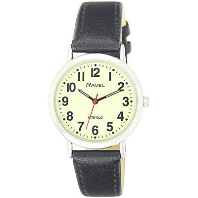 Ravel R.GL Orologio con quadrante luminoso illumina nel buio Analogico Quarzo R.GL Ravel R.GL Orologio con quadrante luminoso illumina nel buio Analogico Quarzo R.GL