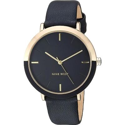 Nine West Orologio da polso da donna, Nero Nine West Orologio da polso da donna, Nero