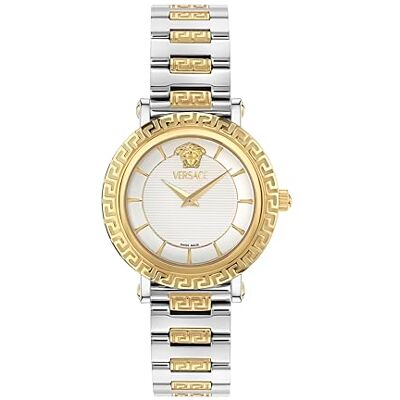 Versace Orologio da polso analogico al quarzo da donna Greca Sphere Nova Swiss Made Versace Orologio da polso analogico al quarzo da donna Greca Sphere Nova Swiss Made