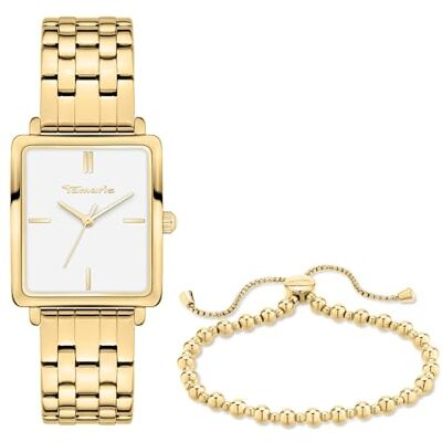 Tamaris Set orologio e bracciale IP oro Tamaris Set orologio e bracciale IP oro