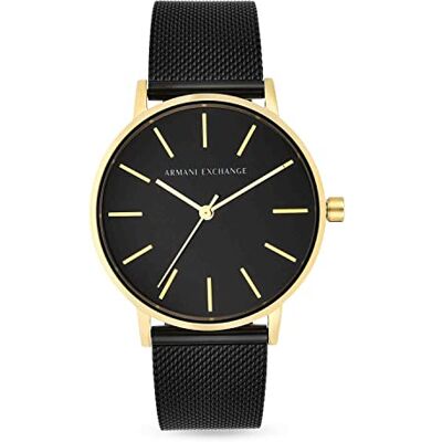 Armani Orologio da donna, Movimento al quarzo a tre lancette e cassa da 36 mm con cinturino in acciaio inossidabile Armani Orologio da donna, Movimento al quarzo a tre lancette e cassa da 36 mm con cinturino in acciaio inossidabile