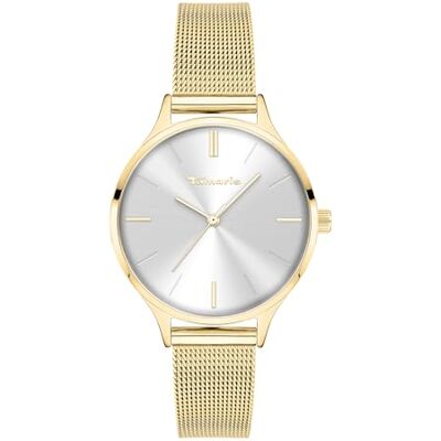 Tamaris orologio da donna Elegante donna orologio da polso con hochwertig schmalem Meshband Gold Tamaris orologio da donna Elegante donna orologio da polso con hochwertig schmalem Meshband Gold