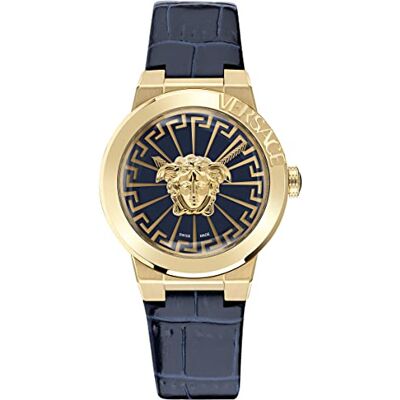 Versace Watch , blu, Blu Versace Watch , blu, Blu