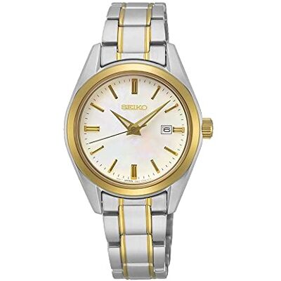 Seiko Orologio da Donna Analogico Quarzo Acciaio Bicolore Vetro Zaffiro Seiko Orologio da Donna Analogico Quarzo Acciaio Bicolore Vetro Zaffiro