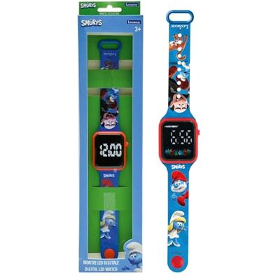 Lexibook , Orologio Digitale, Display 12 o 24 Ore, Blu/Rosso, Lexibook , Orologio Digitale, Display 12 o 24 Ore, Blu/Rosso,