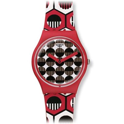 Swatch Orologio da donna, cinturino in plastica, striscia Swatch Orologio da donna, cinturino in plastica, striscia