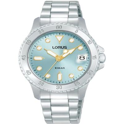 Lorus Orologio sportivo da donna in acciaio inox argento Lorus Orologio sportivo da donna in acciaio inox argento