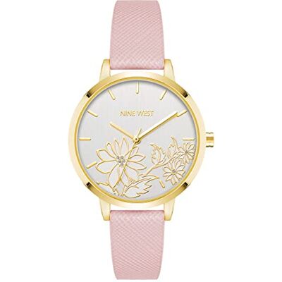 Nine West Orologio da polso da donna, Rosa Chiaro/Oro Nine West Orologio da polso da donna, Rosa Chiaro/Oro