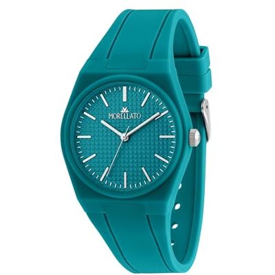 Morellato Orologio Donna, Solo tempo, Analogico, 39 mm, Collezione VIVACE, Silicone, Motivo Geometrico Morellato Orologio Donna, Solo tempo, Analogico, 39 mm, Collezione VIVACE, Silicone, Motivo Geometrico