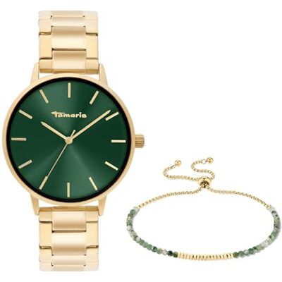 Tamaris Set orologio e bracciale IP oro Tamaris Set orologio e bracciale IP oro