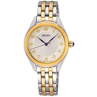 Seiko Orologio Analogico al Quarzo Donna con Cinturino in Metallo Seiko Orologio Analogico al Quarzo Donna con Cinturino in Metallo